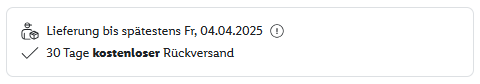 Wann kommt meine Bestellung an?